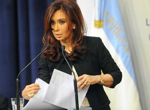 Presidenta Cristina Fernández inauguró parque eólico en Argentina