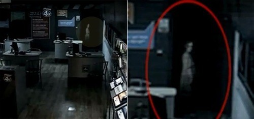 Un fantasma fanático de los teléfonos (Video)