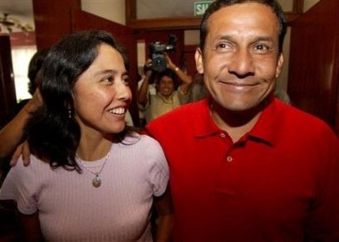 Ollanta y Nadine en Ica