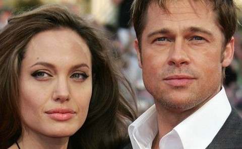 Angelina Jolie y Brad Pitt llegan a México como estatuas