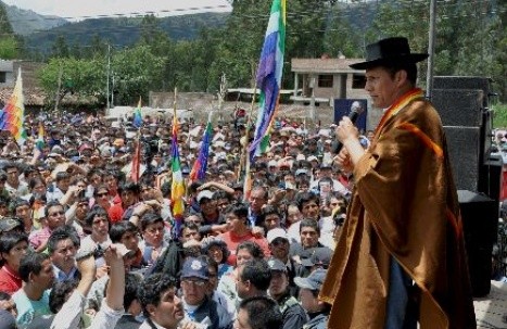 Presidente Humala asegura que 2012 será un mejor año para el país