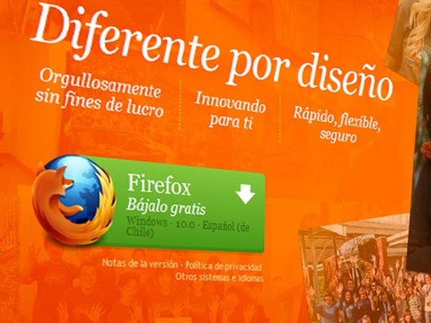 Mozzilla presentó Firefox 10