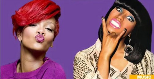 Rihanna y Nicky Minaj conquistan Youtube (Video)