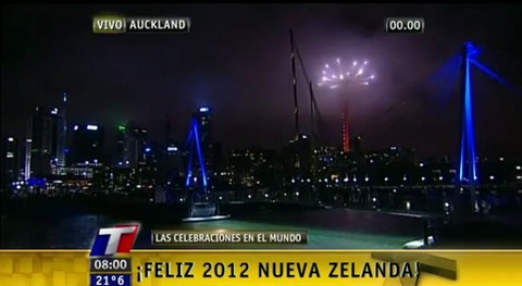 Australia y Nueva Zelanda celebran el Año Nuevo