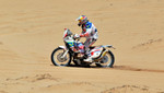 Chileno ganó la primera etapa en motos del Dakar 2012