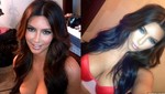 Kim Kardashian se mostró muy sexy en su cuenta de Twitter