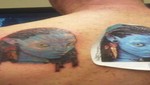 Fanático se tatuó la espalda de Avatar