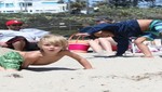 Britney Spears: Su hijos van a la playa con su padre