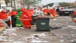 Llegó a su fin la labor de recojo de basura tras el Desfile Militar