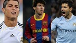 Messi, Ronaldo y Agüero favoritos para llevarse el Balón de Oro