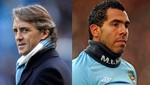 Mancini dijo estar dispuesto a perdonar a Carlos Tévez