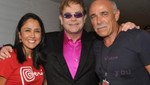 Nadine Heredia se reunió con Elton John