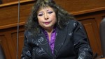 Congreso suspendería hoy a legisladora Celia Anicama