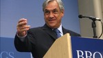 Popularidad de Sebastián Piñera cae al 34%