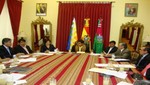 Presidente Regional de Puno sostiene encuentro con Gobernador de La Paz en Bolivia