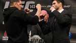 UFC: Hoy es el pesaje de Nick Diaz vs Carlos Condit