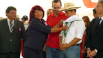 Ollanta Humala fue condecorado por la alcaldesa de Huarochirí