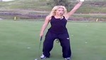 Shakira muestra video de su incursión en el golf