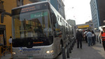 Transportistas intentaron bloquear vía de Metropolitano
