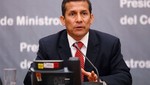 Ollanta Humala: 'Comunidad internacional debe adoptar medidas concretas ante cambio climático'