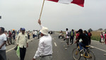 Desbloquean Panamericana Sur en Cañete