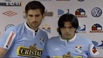 Jugadores de Sporting Cristal presentó a sus dos nuevos refuerzos del extranjero (video)