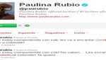 Paulina Rubio: Estoy grabando con Coti