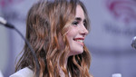 Lily Collins sale de compras con su mamá