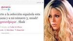 Shakira le desea suerte a Gerard Piqué