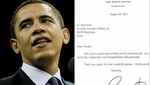 Barack Obama envió carta al Barcelona