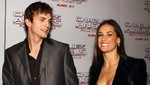 Ashton Kutcher visita a Demi Moore