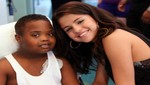 Selena Gómez visita 'Children's Healthcare'