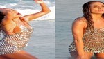 Jennifer López paraliza la playa con infartantes fotos