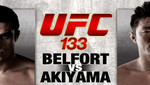 UFC 133: vea el pesaje entre Belfort vs Akiyama