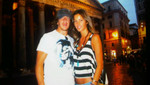 Carles Puyol y Malena Costa de vacaciones en Roma