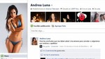 Andrea Luna 'echará' a quienes le deben plata por Facebook