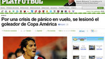 Curiosa lesión de Paolo Guerrero es noticia mundial