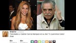 Shakira saludó a Gabriel García Márquez por su cumpleaños número 85
