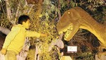 Imponentes dinosaurios invaden Parque Kennedy en Miraflores