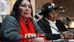 Aída García Naranjo expusó ante el pleno sobre el caso de los niños envenenados en Cajamarca