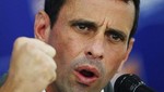 Capriles acusó a régimen de Chávez de incitar la violencia y anarquía