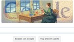'Doodle' de Google rinde homenaje a Marie Curie