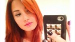 Demi Lovato pasa de morena a pelirroja
