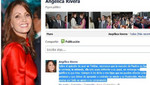 Angélica Rivera desaprueba la actitud de su hijastra