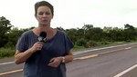 Periodista brasileña salvó de morir
