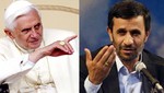 Presidente de Irán invita al Papa Benedicto XVI a visitar su país