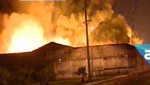 Último Minuto: Incendio de grandes proporciones en almacén del Ministerio de Educación