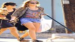 Miley Cyrus de paseo con Floyd