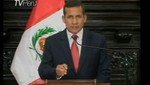 Presidente Humala se solidariza con padres de familia víctimas de las mafias editoriales