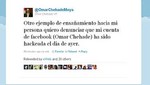 Hackean cuenta en Facebook de Omar Chehade